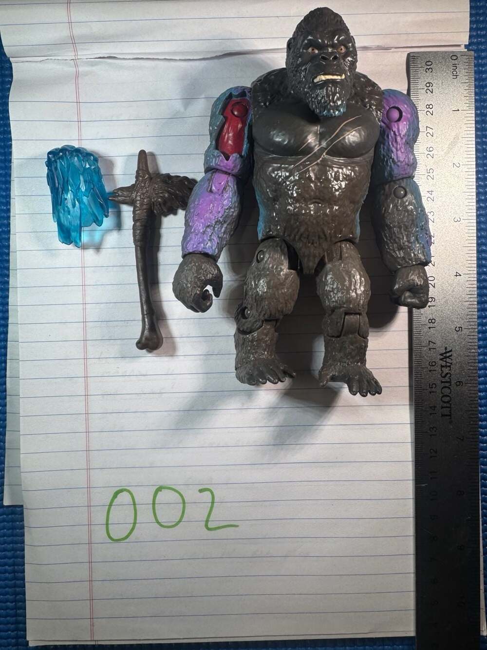 Playmates Toys King Kong 6" Action Figure with Battle Axe and Ice Shard